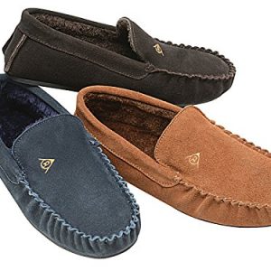 dunlop moccasin slippers